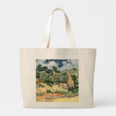 Cordevill Vincent vanゴッホの茅葺きコテージ ラージトートバッグ (裏面)