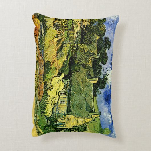 Cordevilleの茅葺きコテージVincent van Kawaii著 アクセントクッション (裏面(縦))