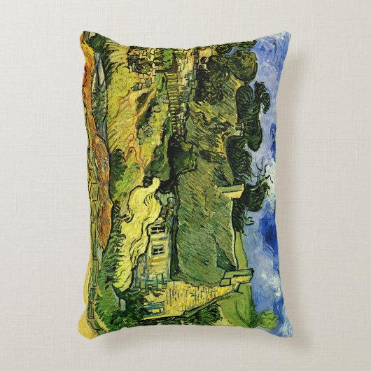 Cordevilleの茅葺きコテージVincent van Kawaii著 アクセントクッション (正面(垂直))