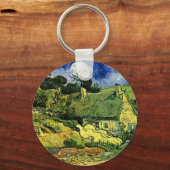 Cordevilleの茅葺きコテージVincent van Kawaii著 キーホルダー (正面)