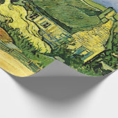 Cordevilleの茅葺きコテージVincent van Kawaii著 ラッピングペーパー (角)