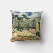 Cordeville Vincent vanゴッホの茅葺きコテージ クッション (正面)