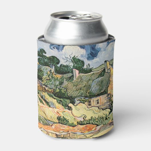 Cordeville Vincent vanゴッホの茅葺きコテージ 缶クーラー (缶正面)