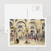 Cordobaのモスク， 'スペインのスケッチ', engra ポストカード (正面/裏面)