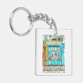 Cordonerie Water Color Sketch キーホルダー (正面左)