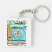 Cordonerie Water Color Sketch キーホルダー (裏面)