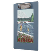 Cordova、アラスカ-はえの漁師 クリップボード (左)