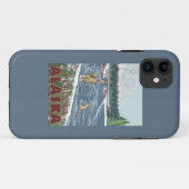 Cordova、アラスカ-はえの漁師 Case-Mate iPhoneケース (裏面(横))
