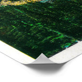 Cordova, AlaskaCordova, AKのタウンビュー ポスター (角)