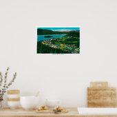 Cordova, AlaskaCordova, AKのタウンビュー ポスター (キッチン)