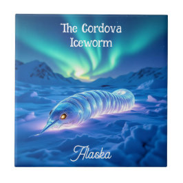 Cordova Iceworm Alaska Cryptid タイル