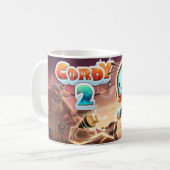 Cordy 2の特徴のイメージのマグ コーヒーマグカップ (正面左)
