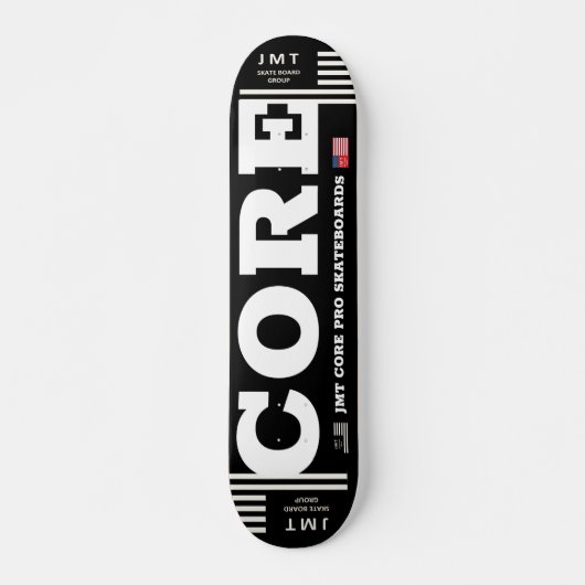 CORE JMT 7 3/4" スケートボードデッキ (正面)