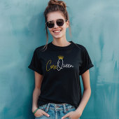 Core Queen Pilates T-shirt - Workout Quote Tシャツ