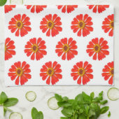 Coreoposis Flower Botanical キッチンタオル (折り畳み)