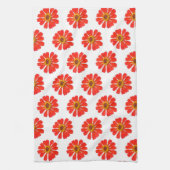 Coreoposis Flower Botanical キッチンタオル (縦)