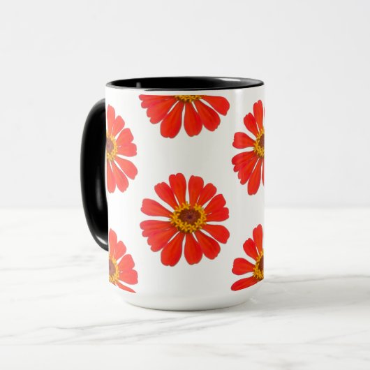 Coreoposis Flower Botanical マグカップ (正面左)