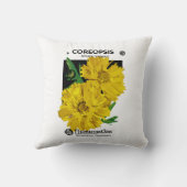 Coreopsis クッション (裏面)