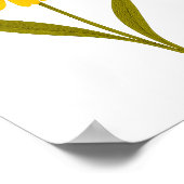 Coreopsis – 元気 ポスター (角)