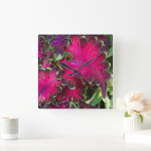 Coreusマクロ スクエア壁時計 (ホーム)