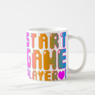 Coreyのトラ80sのヴィンテージの開始のゲームプレーヤー1 コーヒーマグカップ