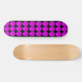 COREY TIGER 1980のTIGERトラックPINK BLACK スケートボード (横)