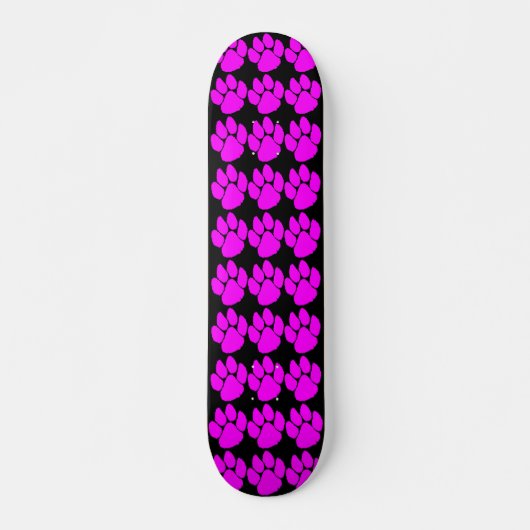COREY TIGER 1980のTIGERトラックPINK BLACK スケートボード (正面)