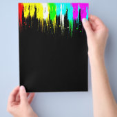 Corey Tiger 1980sヴィンテージドリッ絵を描プ チラシ (手)