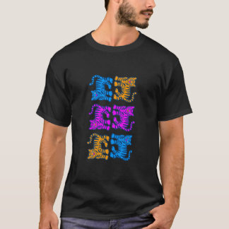 COREY TIGER 80のTIGER 数々の VERTICAL Tシャツ