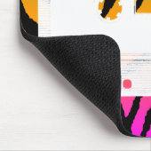 Corey Tiger 80sカセットテープマウスパッド マウスパッド (コーナー)