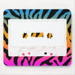 Corey Tiger 80sカセットテープマウスパッド マウスパッド