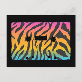 Corey Tiger 80sカセットテープ葉書 ポストカード