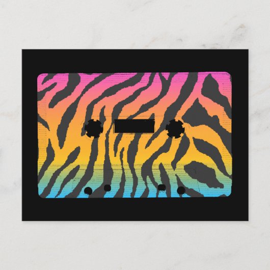 Corey Tiger 80sカセットテープ葉書 ポストカード (正面)