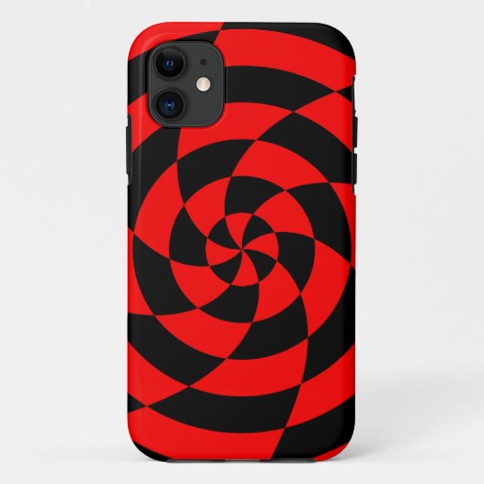 Corey Tiger 80sネオンオペアート（赤） Case-Mate iPhoneケース (裏面)