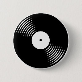 Corey Tiger 80sレトロヴィンテージレコードのピン 缶バッジ