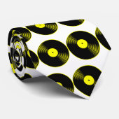 Corey Tiger 80sレトロヴィンテージレコード・タイ ネクタイ (ロール)