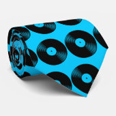 Corey Tiger 80sレトロヴィンテージレコード・タイ ネクタイ (ロール)