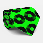 Corey Tiger 80sレトロヴィンテージレコード・タイ ネクタイ (ロール)