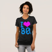 Corey Tiger 80sレトロI Love 80s Shirt Tシャツ (正面フル)