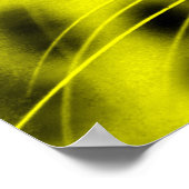 Corey Tiger 80s Retro Leopard ポスター (角)