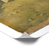 Corfe Castle, Dorset, 1764 (キャンバス油) ポスター (角)