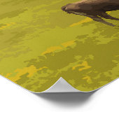 Corfe Castle Travel Poster ポスター (角)