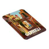Corfu Greece Travel マグネット (右側)