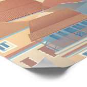 Corfu Greece Travel Poster ポスター (角)