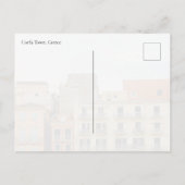 Corfu Old Town Venetian Wall, Greece ポストカード (裏面)