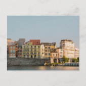 Corfu Old Town Venetian Wall sunset, Greece ポストカード (正面)