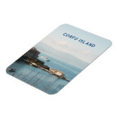 Corfu Town Harbor View, Travel マグネット (左側)