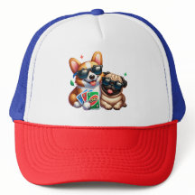 CorgiとPug Unoカードゲーム