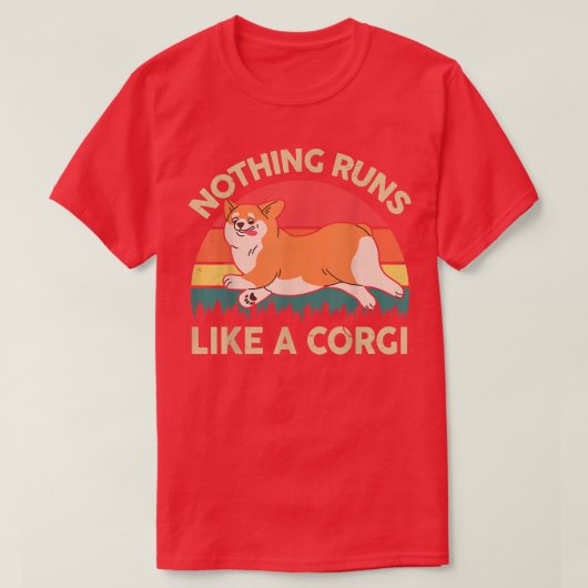 Corgiのシ走ャツに似た可愛い何も – Pembroke We Tシャツ (デザイン正面)