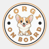 CORGIオンボード ラウンドシール (正面)